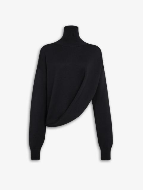 Alaïa ASYMMETRICAL KNIT JUMPER