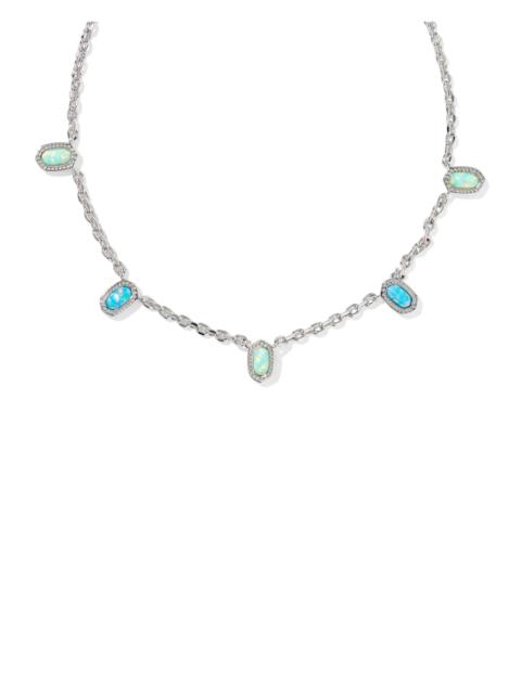 KENDRA SCOTT Mini Elisa Silver Strand Necklace