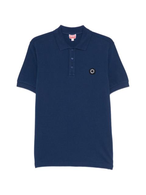 KENZO logo-patch polo shirt