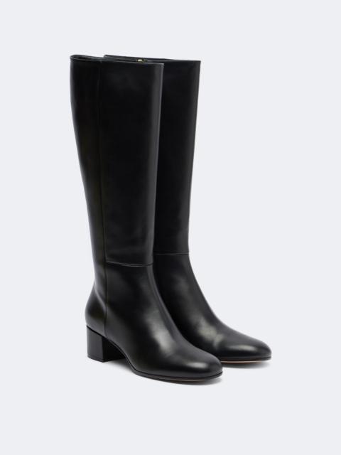 Gianvito Rossi Joelle leather knee-high boots
