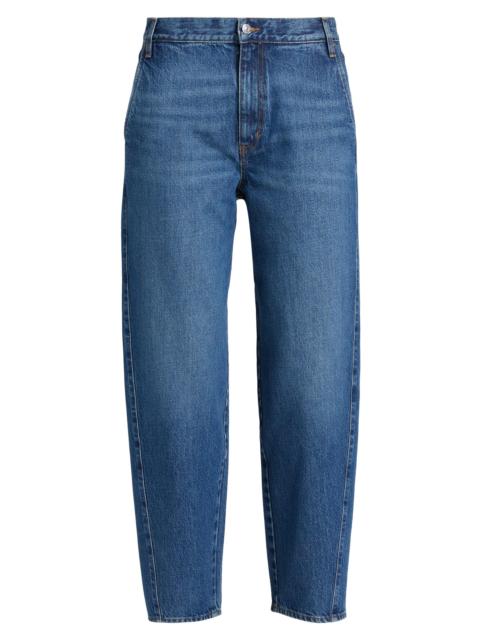 FRAME Women's The Candle Barrel Jeans - Swan