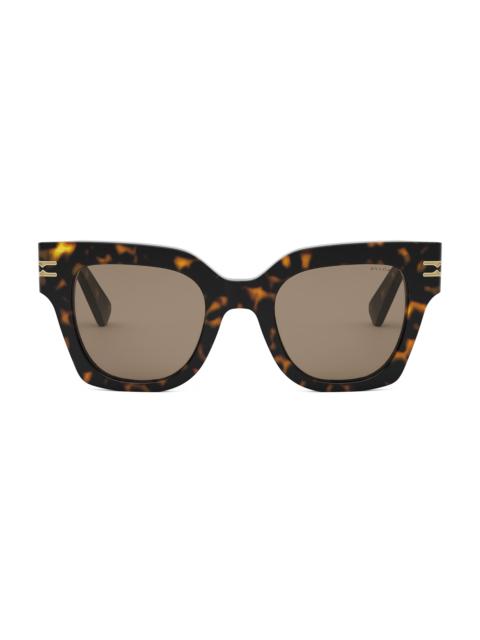 BVLGARI Women's B. ZERO1 49MM Butterfly Sunglasses - Dark Havana Brown