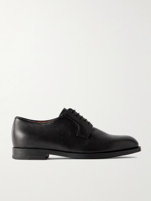 ZEGNA New Classic Flex Full-Grain Leather Derby Shoes