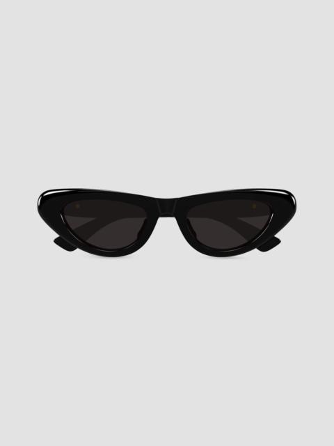Bottega Veneta Women's Mini Curvy 51MM Cat-Eye Sunglasses - Black