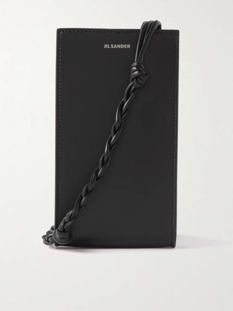 Jil Sander Tangle Leather Phone Case