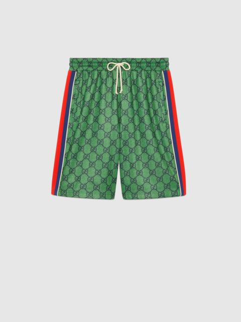 GUCCI GG technical jersey shorts
