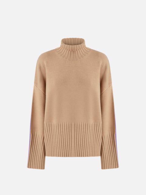 PINKO LOOSE HIGH-NECK SWEATER