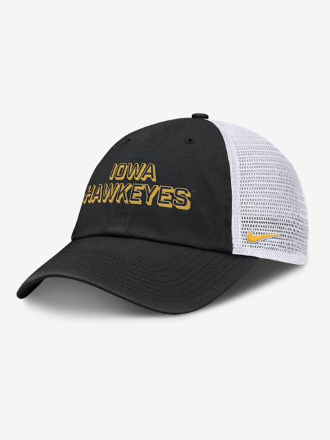 Nike Iowa On-Field Club Gameday Men's Nike College Trucker Adjustable Hat