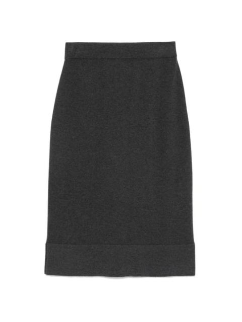 Brunello Cucinelli cashmere skirt