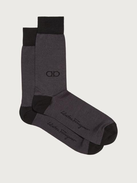 FERRAGAMO Gancini jacquard socks