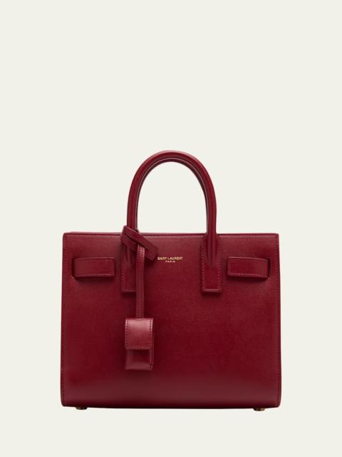 Sac De Jour Nano Top-Handle Bag in Smooth Leather