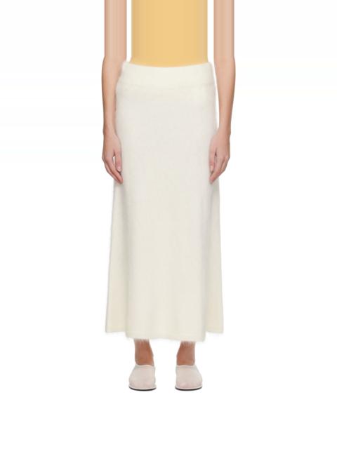 LISA YANG Off-White Asta Midi Skirt