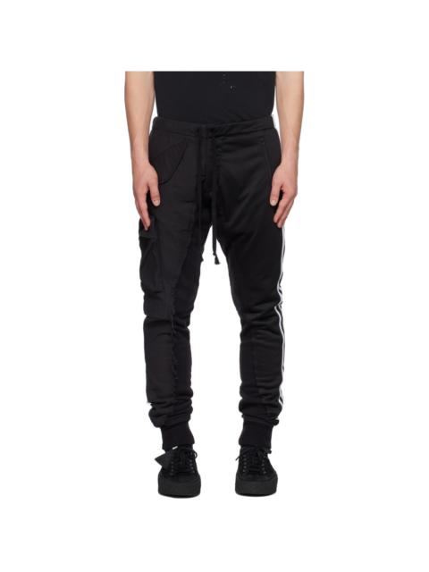 Greg Lauren Black 50/50 Sweatpants