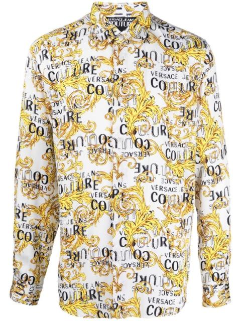 VERSACE JEANS COUTURE signature-barocco-print shirt