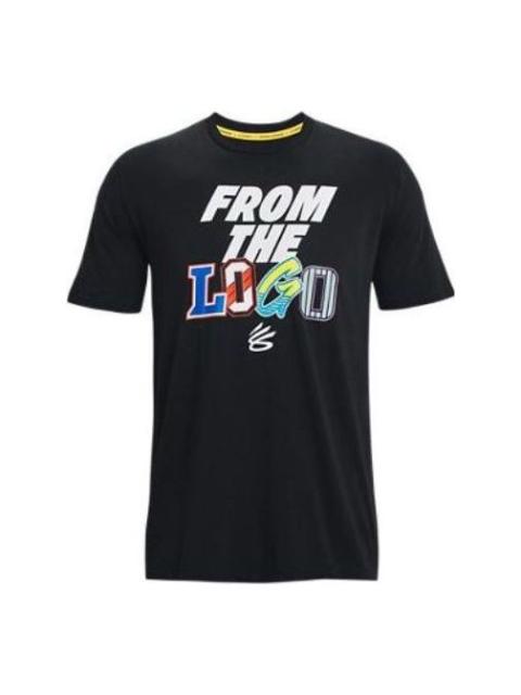 Under Armour Under Armour Curry From The Logo T-shirt 'Black' 1374212-001