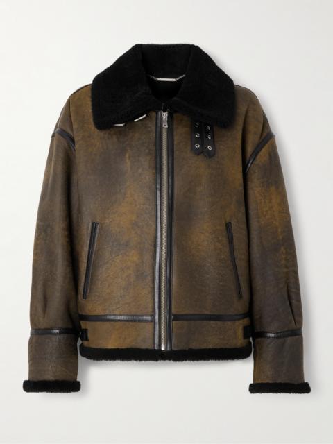 NOUR HAMMOUR Portia Shearling Jacket