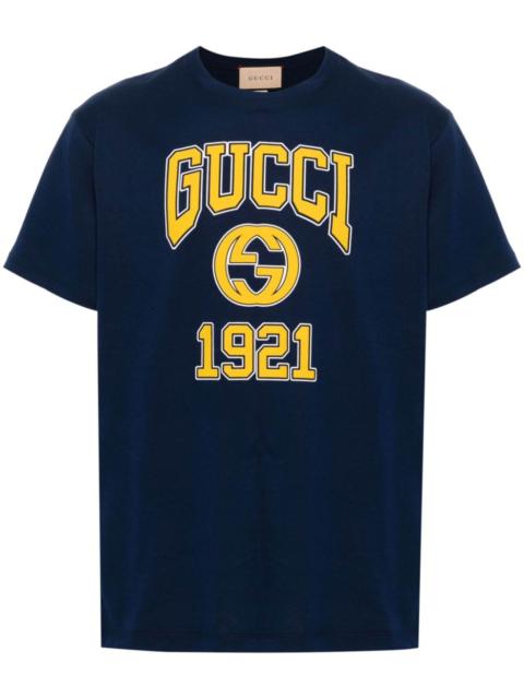 GUCCI printed cotton T-shirt