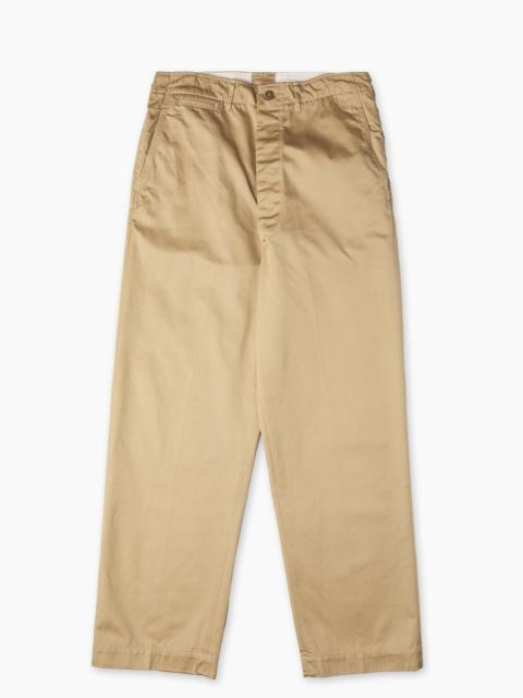 orSlow ORSLOW VINTAGE FIT ARMY TROUSERS DARK KHAKI
