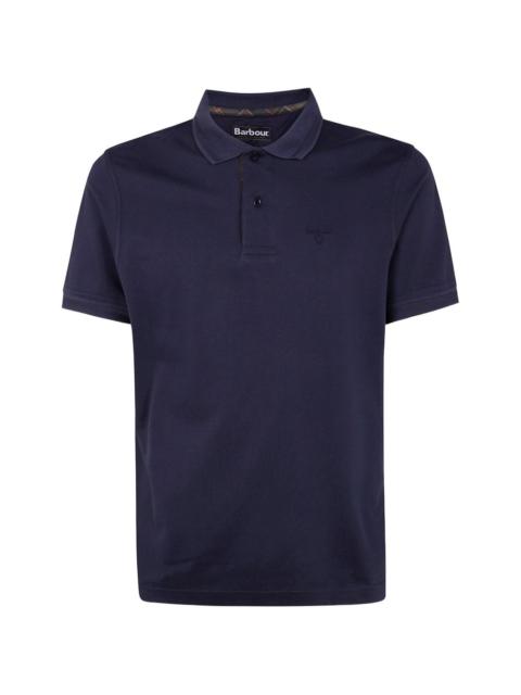 Barbour logo-embroidered polo shirt