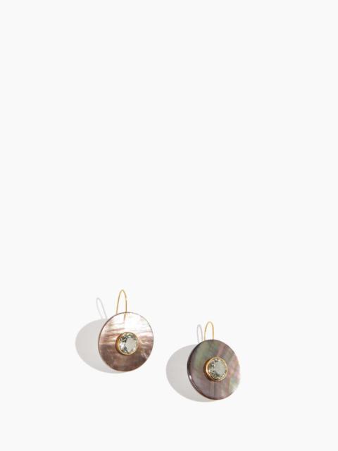 LIZZIE FORTUNATO Taj II Earrings in Gray
