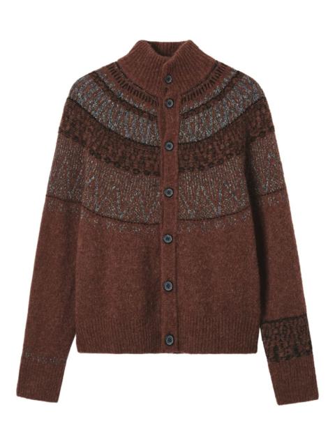 Y's high-neck cardigan