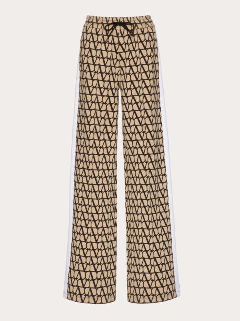Valentino TOILE ICONOGRAPHE DOUBLE JERSEY TROUSERS