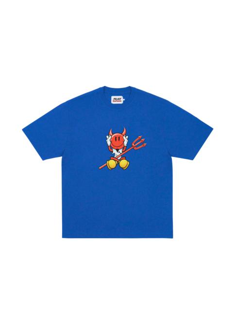PALACE PALACE WORLD INDUSTRIES T-SHIRT BLUE