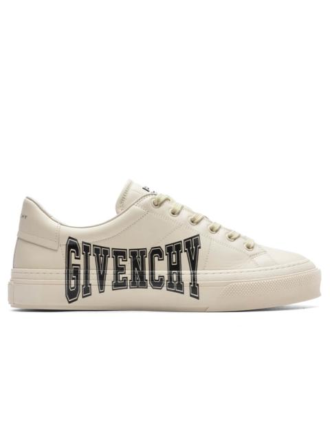 Givenchy logo-print leather sneakers