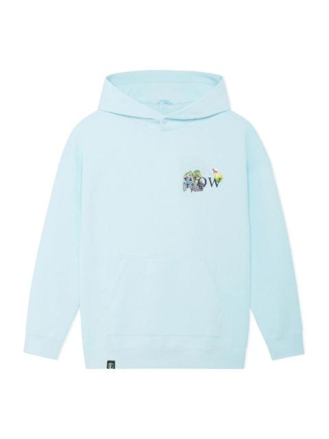 Li-Ning Li-Ning Way Of Wade Art Graphic Hoodie 'Light Blue' AWDSE73-3