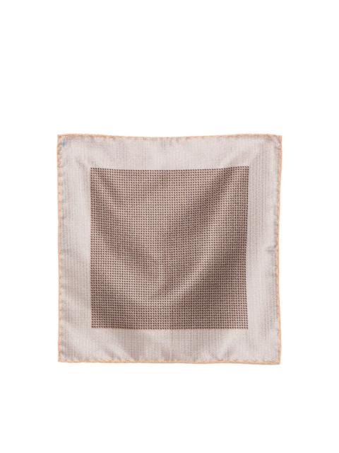 Brioni Pritned silk foulard