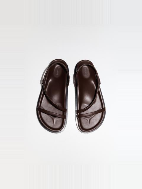 Twist Sandal - Chocolate