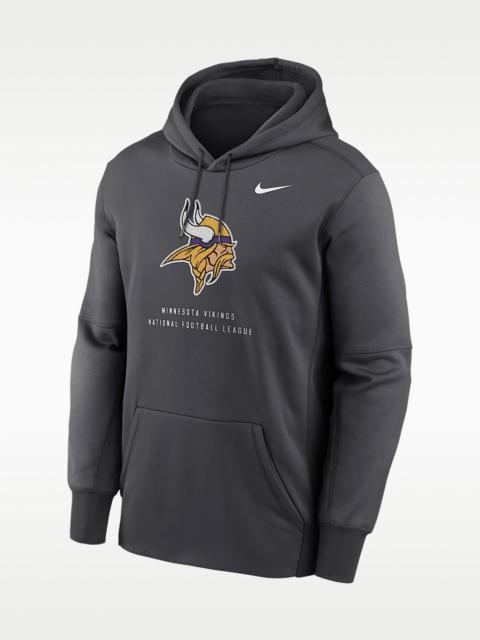 Nike Minnesota Vikings Men's Nike Therma NFL Pullover Hoodie