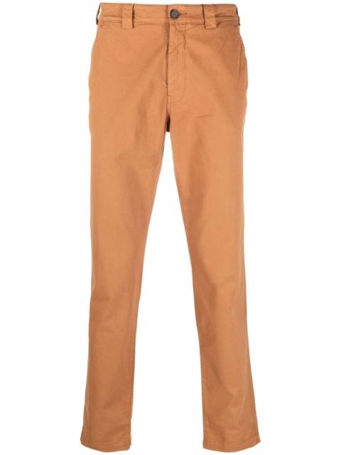 KENZO slim-fit logo-patch trousers