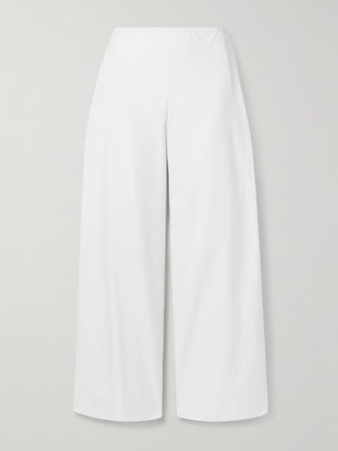 LIBEROWE Cotton-sateen Wide-leg Pants