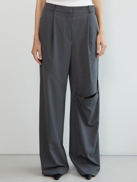 LOW CLASSIC Wild Folding Pants - Grey