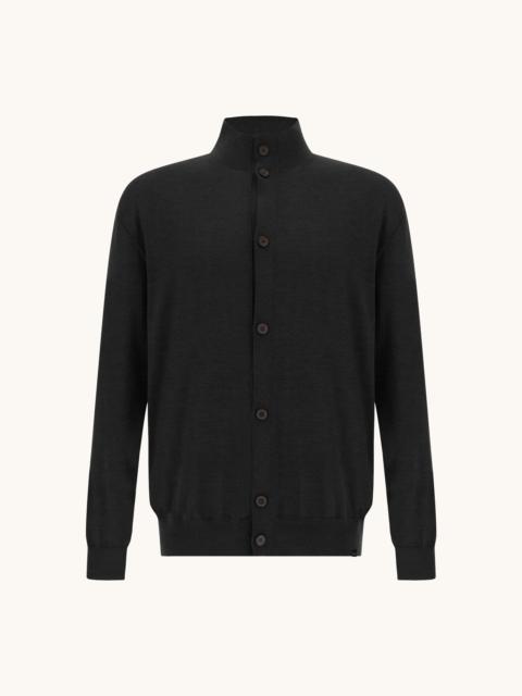 Paul & Shark CARDIGAN IN 140'S SUPERFINE MERINO WOOL