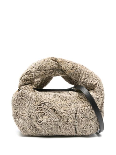Dries Van Noten twisted cross body bag