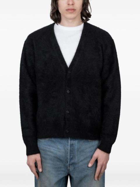 ssstein brushed-knit cardigan