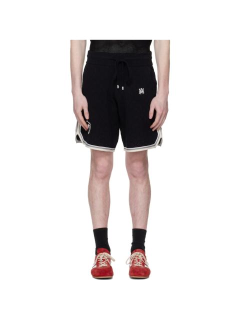 AMIRI Black 'Amiri' Sport Crest Shorts
