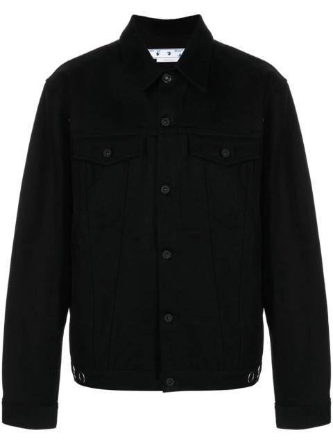 Off-White x Neen embroidered denim jacket