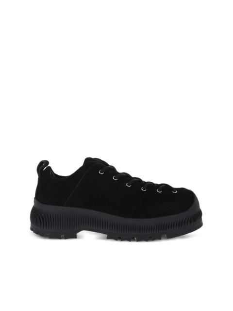 Jil Sander suede sneakers