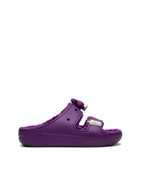 crocs x McDonalds Grimace Cozzzy sandals