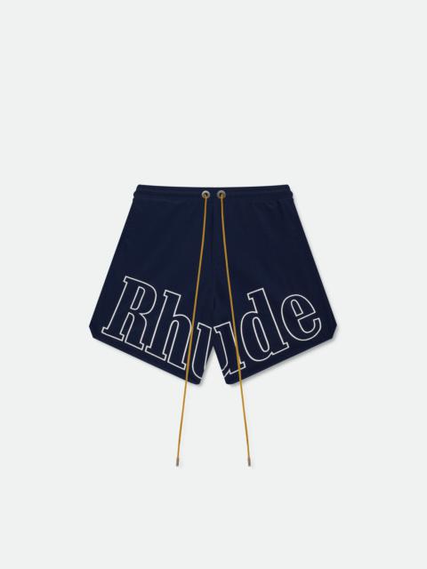 Rhude LOGO TRACK SHORT