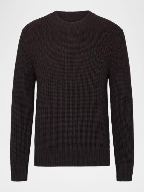 Vince Men's Utility Shaker Merino Wool Sweater