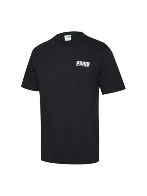 PUMA PUMA Round Neck Short Sleeve Black 598488-51
