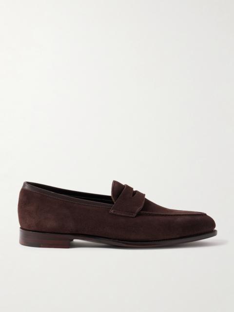 GEORGE CLEVERLEY Bradley II Suede Penny Loafers