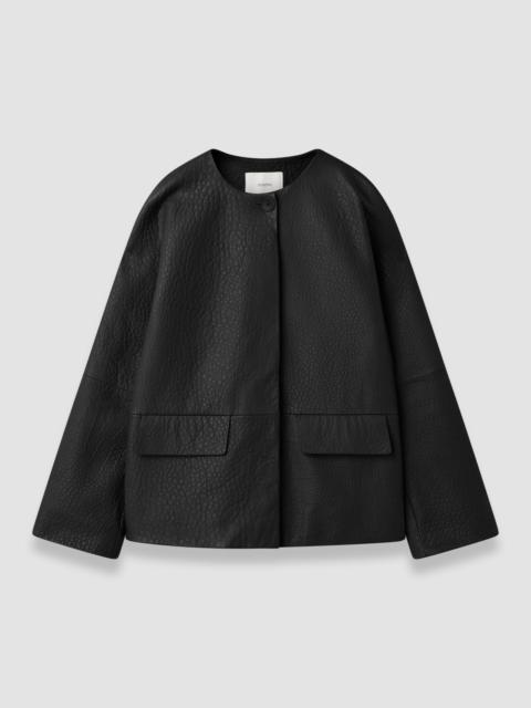 JOSEPH Barbs Pebble Leather Jacket