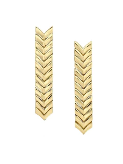 ANITA KO Zipper Drop Earrings
