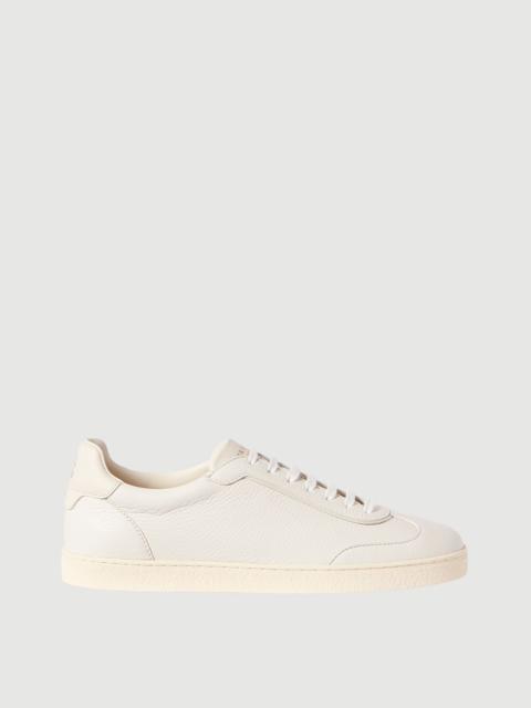 Brunello Cucinelli Grained deerskin sneakers