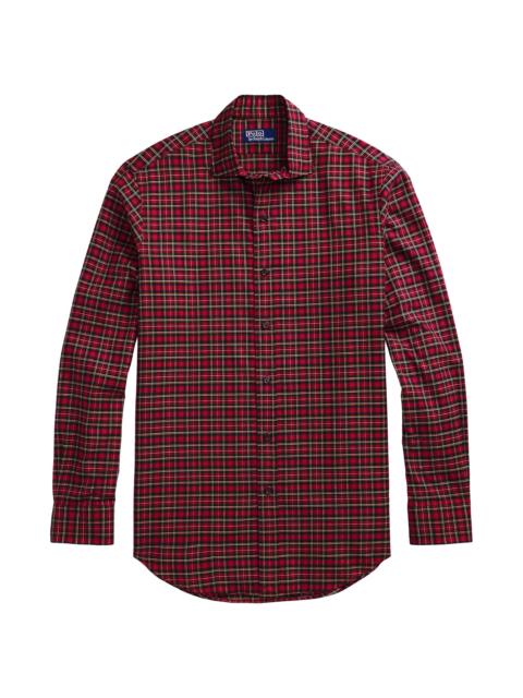 Polo Ralph Lauren Men's Classic-Fit Plaid Twill Button-Front Shirt - Red Green Multi